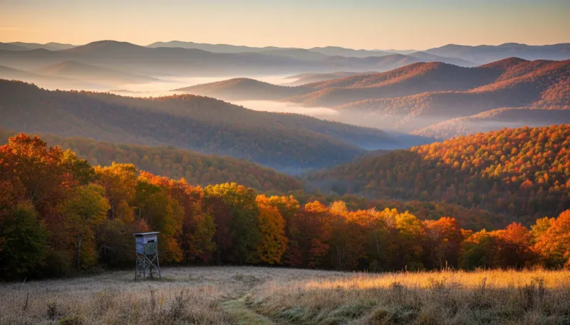 Georgia hunting country. Backdrop for the Hunting Hubs Georgia outfitter directory