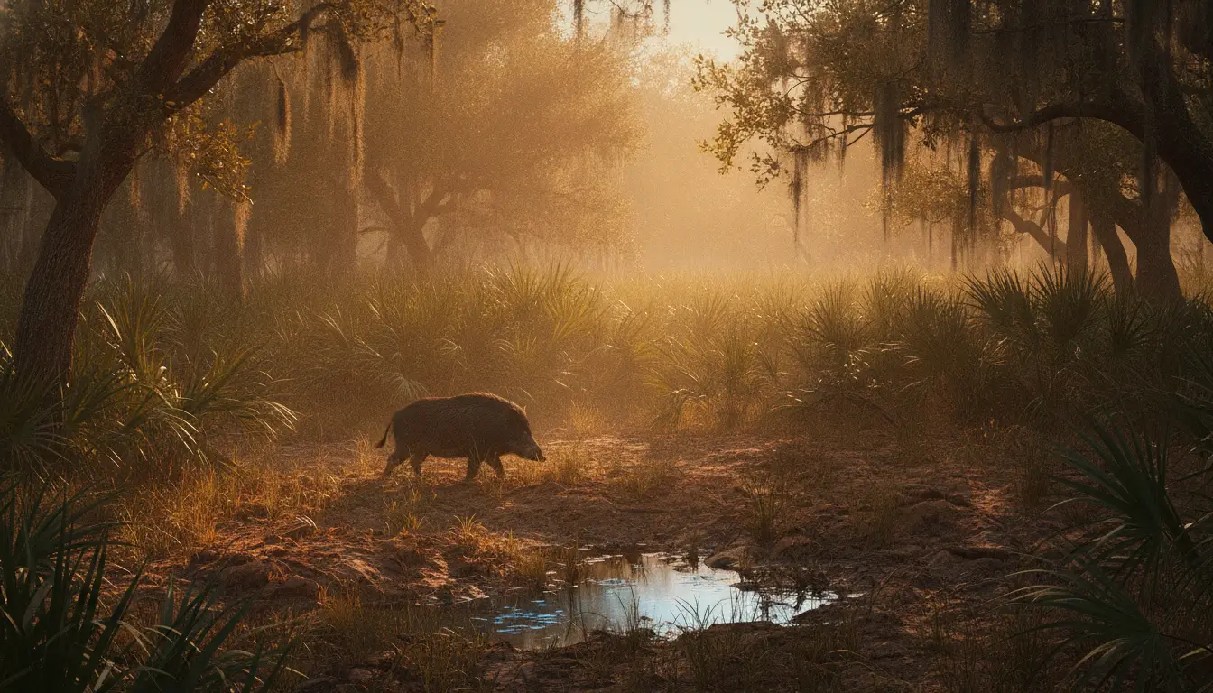 Hog / Boar: Wild hog and Russian boar: year-round Texas, Florida, and southern hunts with rifles, bows, and dogs.