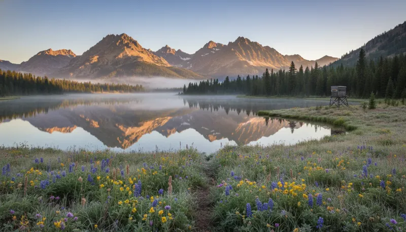 Idaho hunting country. Backdrop for the Hunting Hubs Idaho outfitter directory