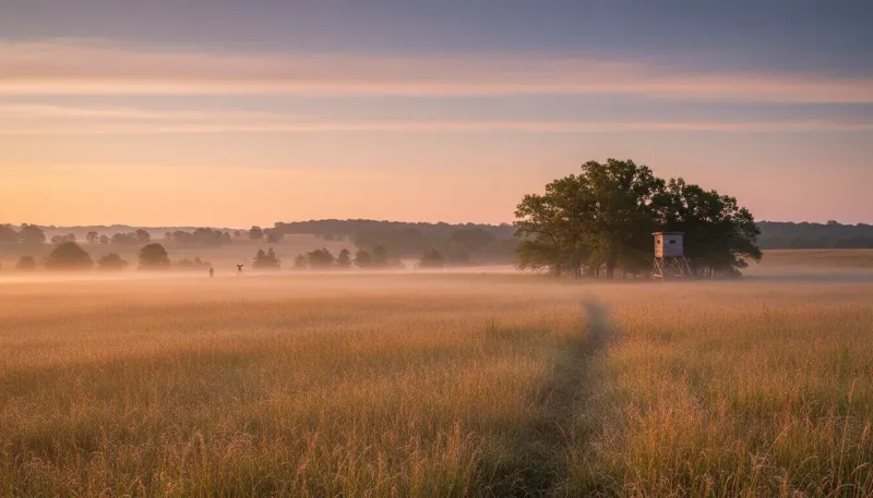 Illinois hunting country. Backdrop for the Hunting Hubs Illinois outfitter directory
