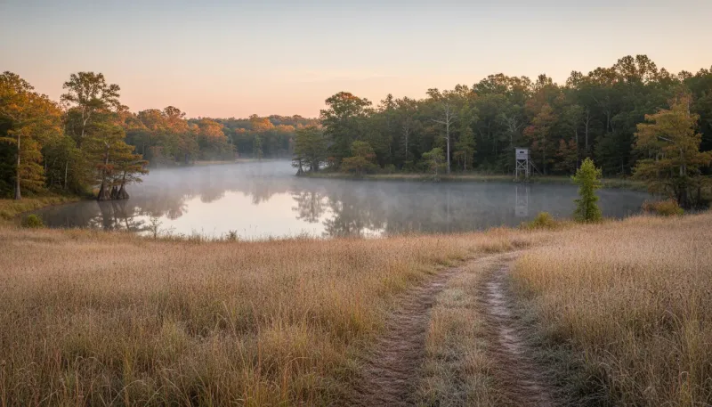 Mississippi hunting country. Backdrop for the Hunting Hubs Mississippi outfitter directory
