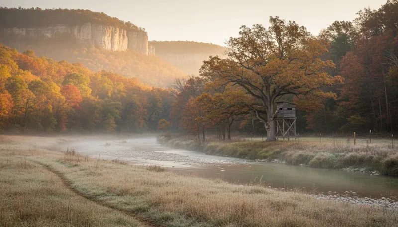 Missouri hunting country. Backdrop for the Hunting Hubs Missouri outfitter directory