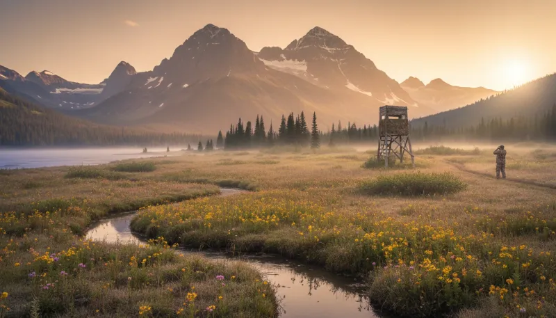Montana hunting country. Backdrop for the Hunting Hubs Montana outfitter directory