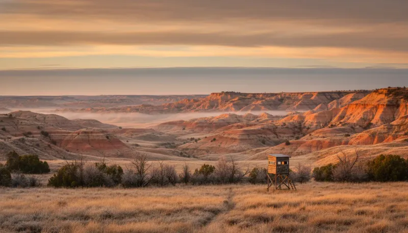 North Dakota hunting country. Backdrop for the Hunting Hubs North Dakota outfitter directory