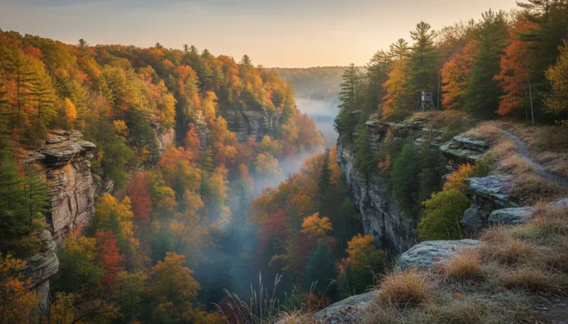 Ohio hunting country. Backdrop for the Hunting Hubs Ohio outfitter directory