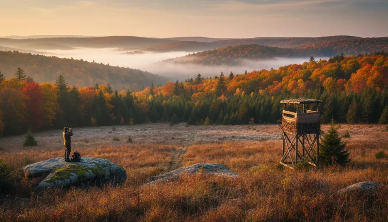 Pennsylvania hunting country. Backdrop for the Hunting Hubs Pennsylvania outfitter directory