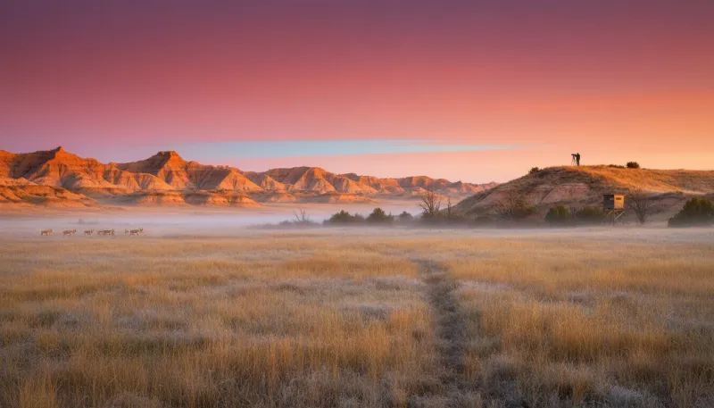 South Dakota hunting country. Backdrop for the Hunting Hubs South Dakota outfitter directory
