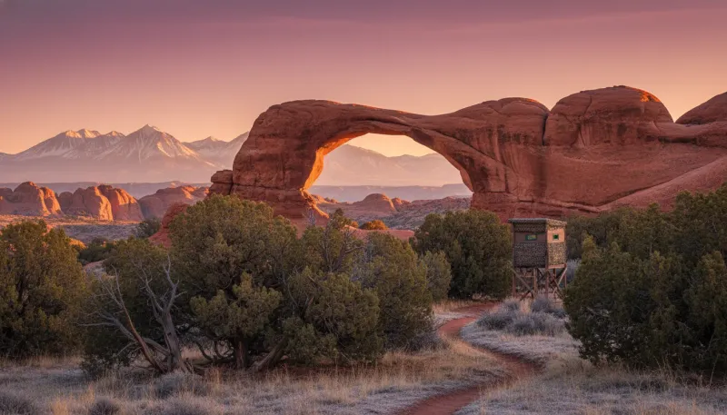 Utah hunting country. Backdrop for the Hunting Hubs Utah outfitter directory
