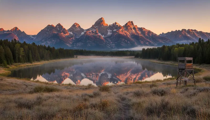 Wyoming hunting country. Backdrop for the Hunting Hubs Wyoming outfitter directory